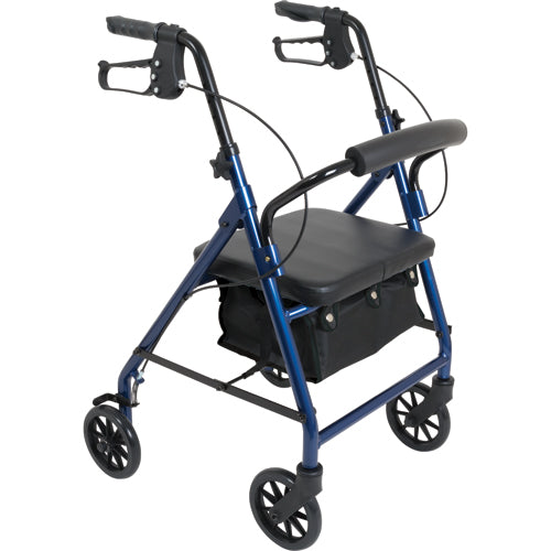 Rollator Junior Aluminum 6 Wheels Blue -