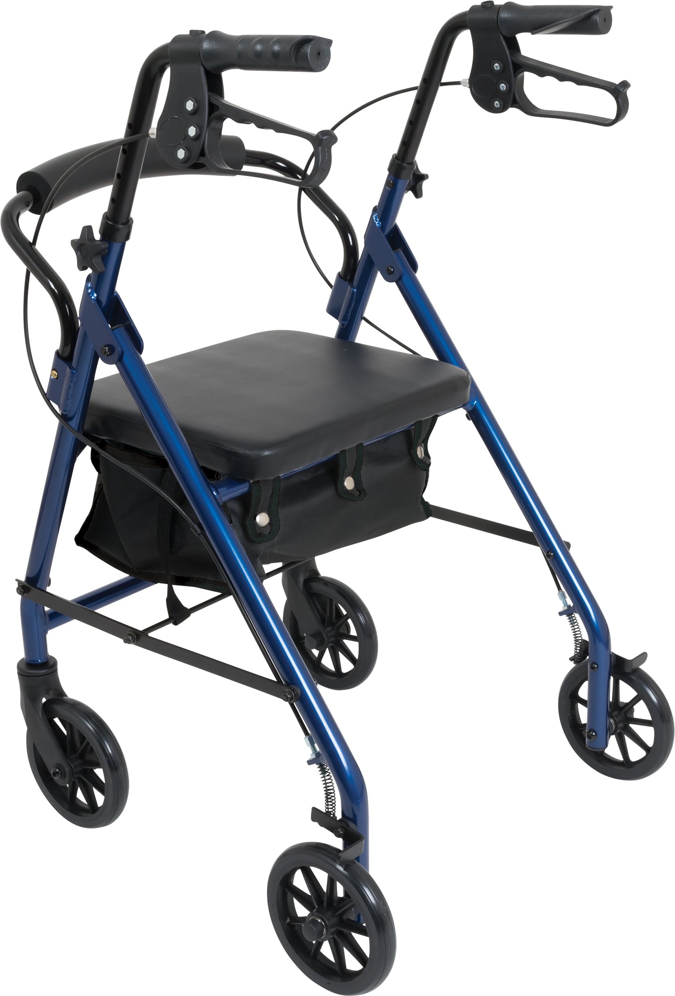 Probasics Bariatric Rollator W/ 8 Wheels Blue