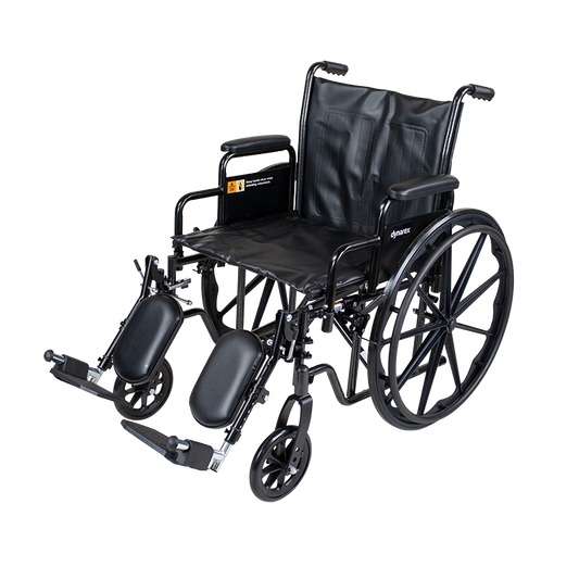 DynaRide S2 20x18" Wheelchair, desk armrest, legrest