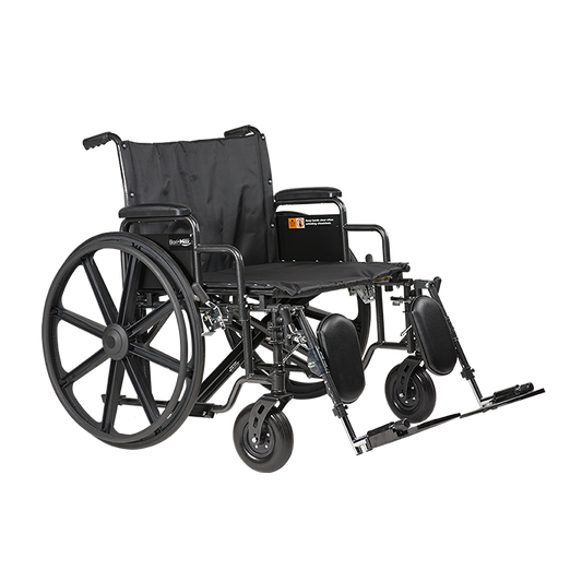 Bariatric HD Wheelchair - 26" x 20" w/ ELR