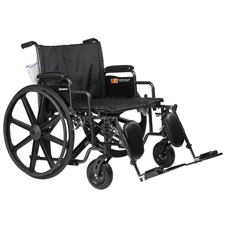 Bariatric HD Wheelchair - 28 x 20 w/ ELR