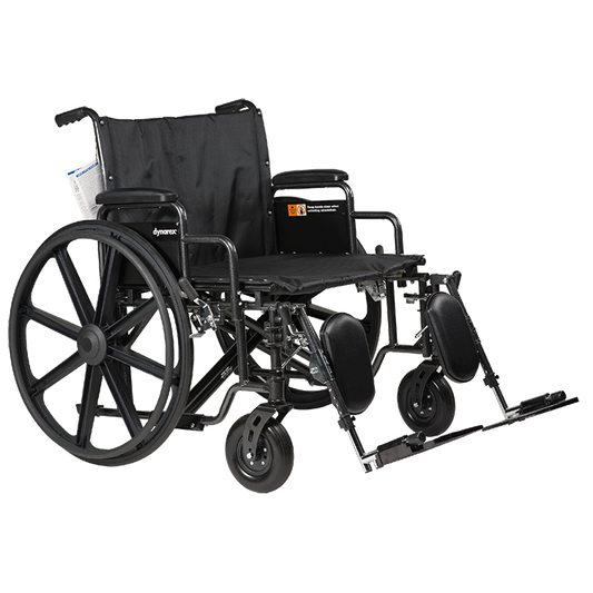 Bariatric HD Wheelchair - 28 x 20 w/ ELR