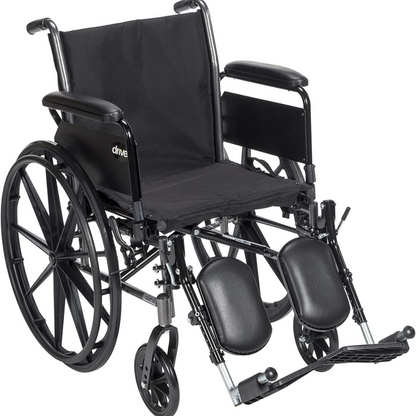 Drive Medical K3 Wheelchair Ltwt 18  W/adda & Elr's  Cruiser Iii