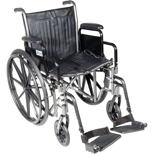 Wheelchair 16  Dual Axle Detachable Full Arms  Elr's 