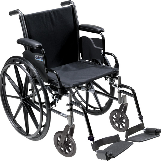 K3 Wheelchair Ltwt 18  W/dda & Elr's  Cruiser Iii 