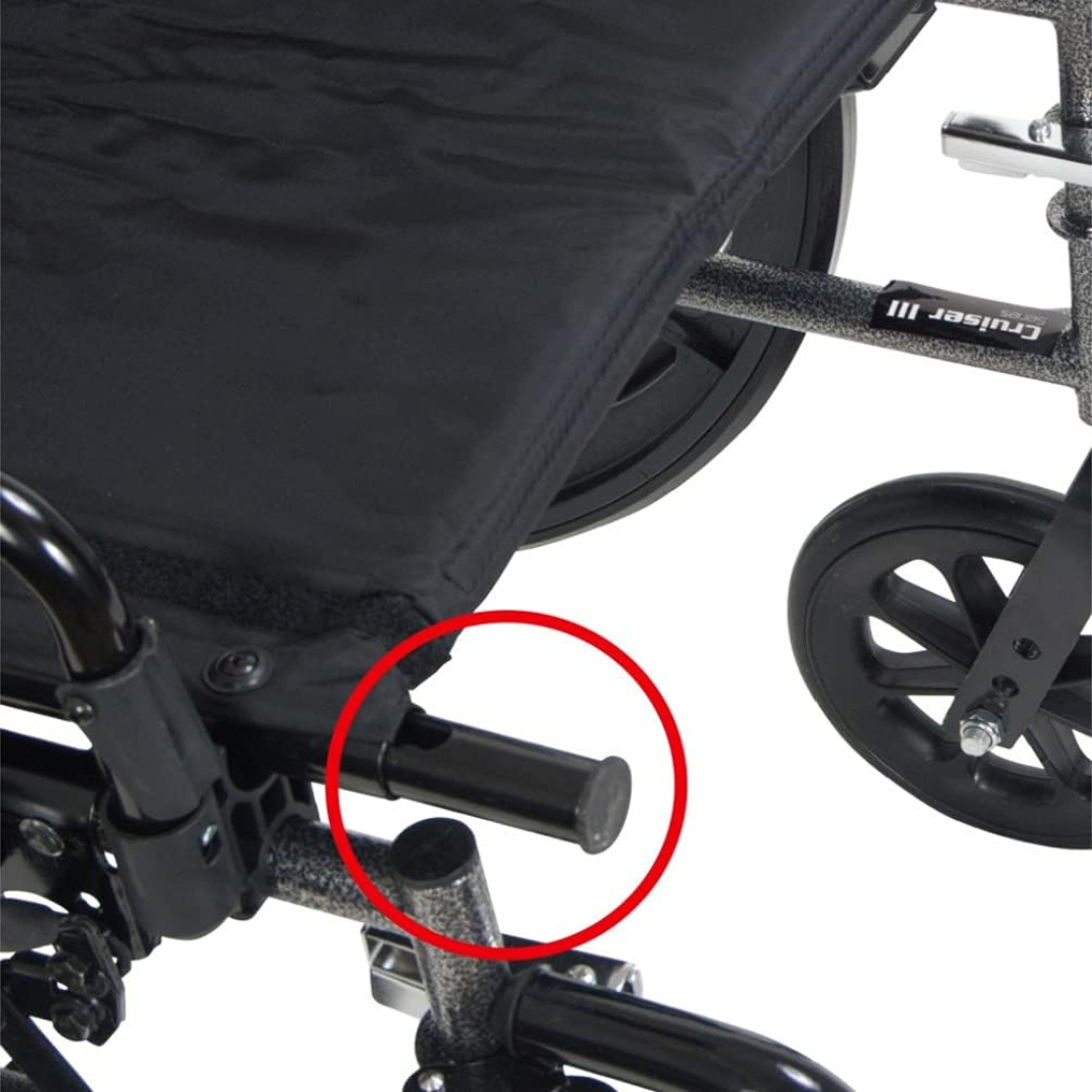 Drive Medical K3 Wheelchair Ltwt 16  W/dfa & Elr's  Cruiser Iii