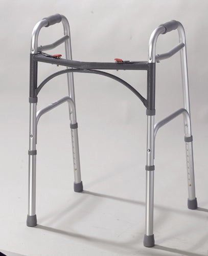 Easy-release 2 Button Folding Walker Adult -  