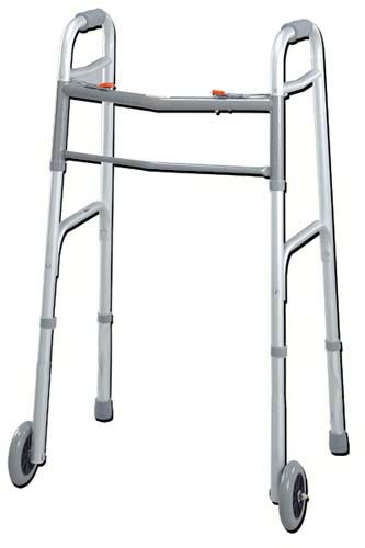 Easy-release 2 Button Walker Youth W/3 Wheels, 1075F