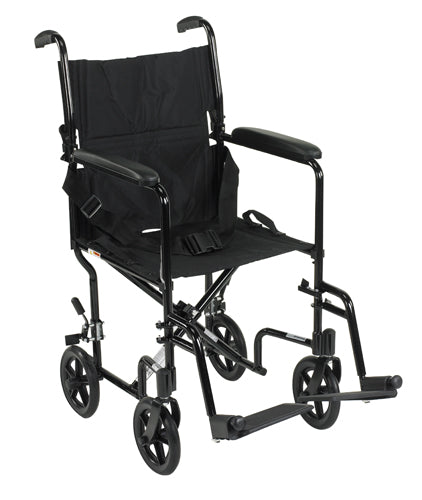 Wheelchair Transport Lightweight Blue 19 