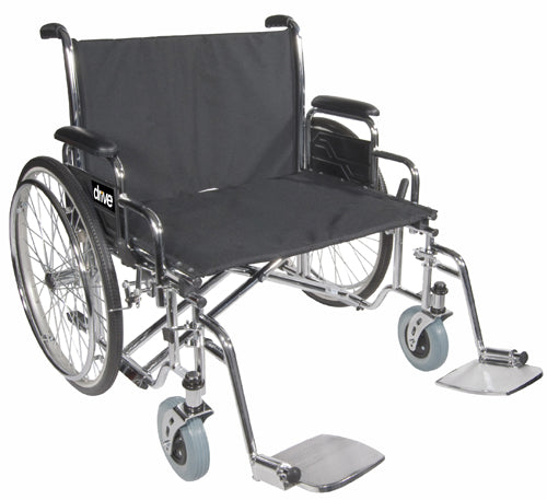 Drive Medical Wheelchair Sentra Heavy Duty Extra Wide 26" w/DDA