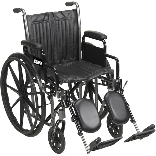 Wheelchair Econ Rem Desk Arms 20   W/elr's  Dual Axle 