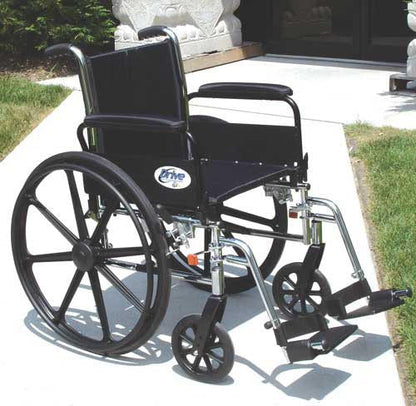 Drive Medical K3 Wheelchair Ltwt 16  W/dfa & Elr's  Cruiser Iii