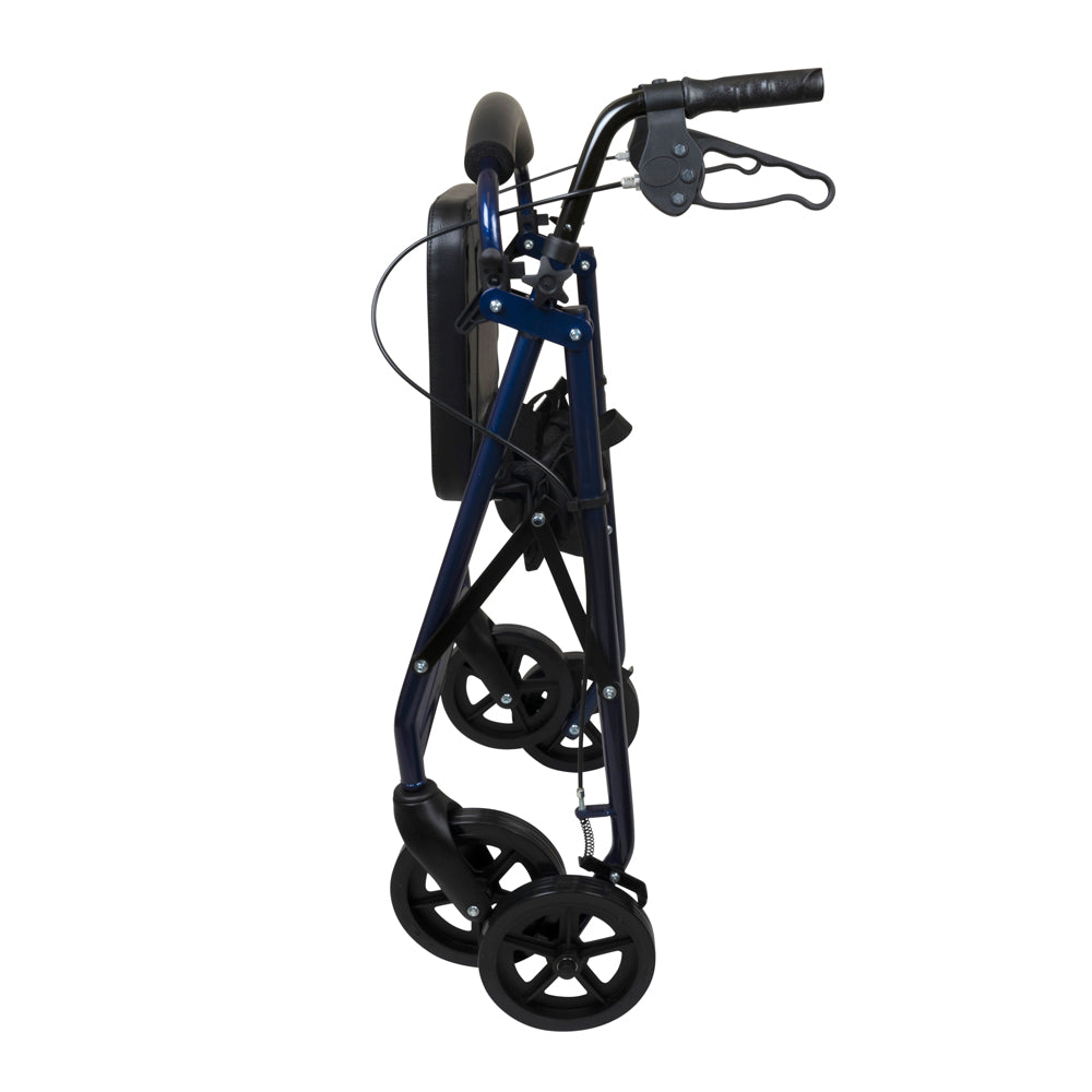 ProBasics Deluxe Aluminum Rollator Blue 8 Wheels