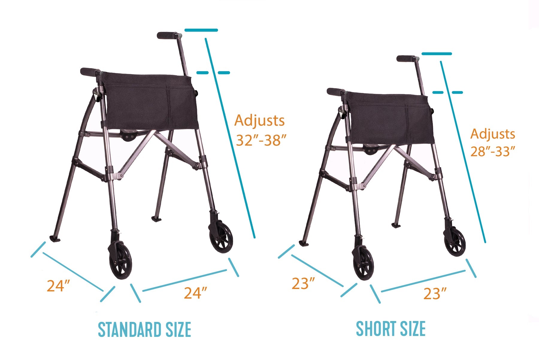 Ez Fold-n-go Walker Desert Sand - 