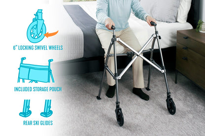 Ez Fold-n-go Walker Desert Sand - 