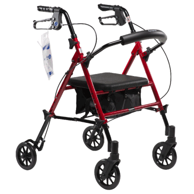 Dynarex DynaGo Flex - Adjustable Seat Height w/ Detachable Caster